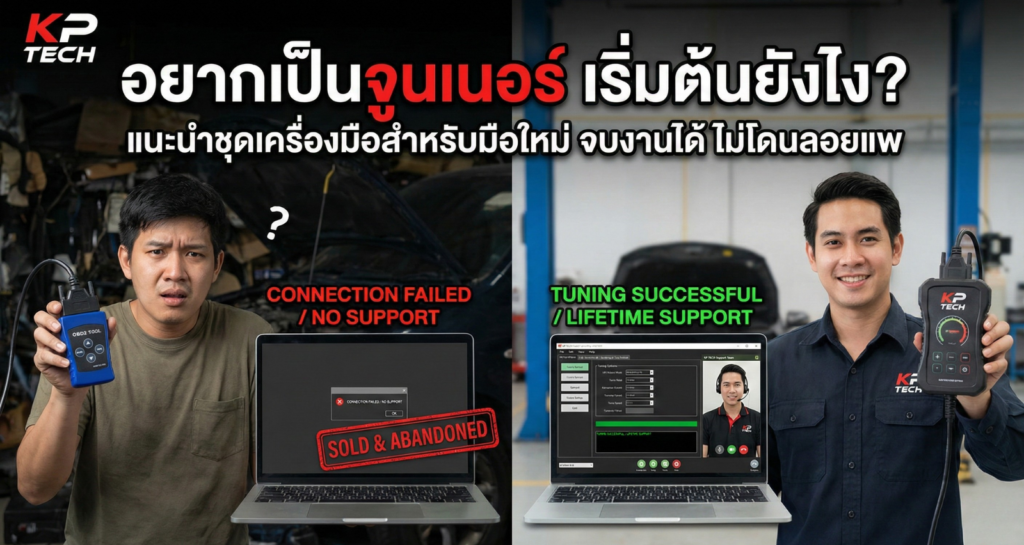 อยากเป็นจูนเนอร์ เริ่มต้นยังไง แนะนำชุดเครื่องมือสำหรับมือใหม่ จบงานได้ ไม่โดนลอยแพ